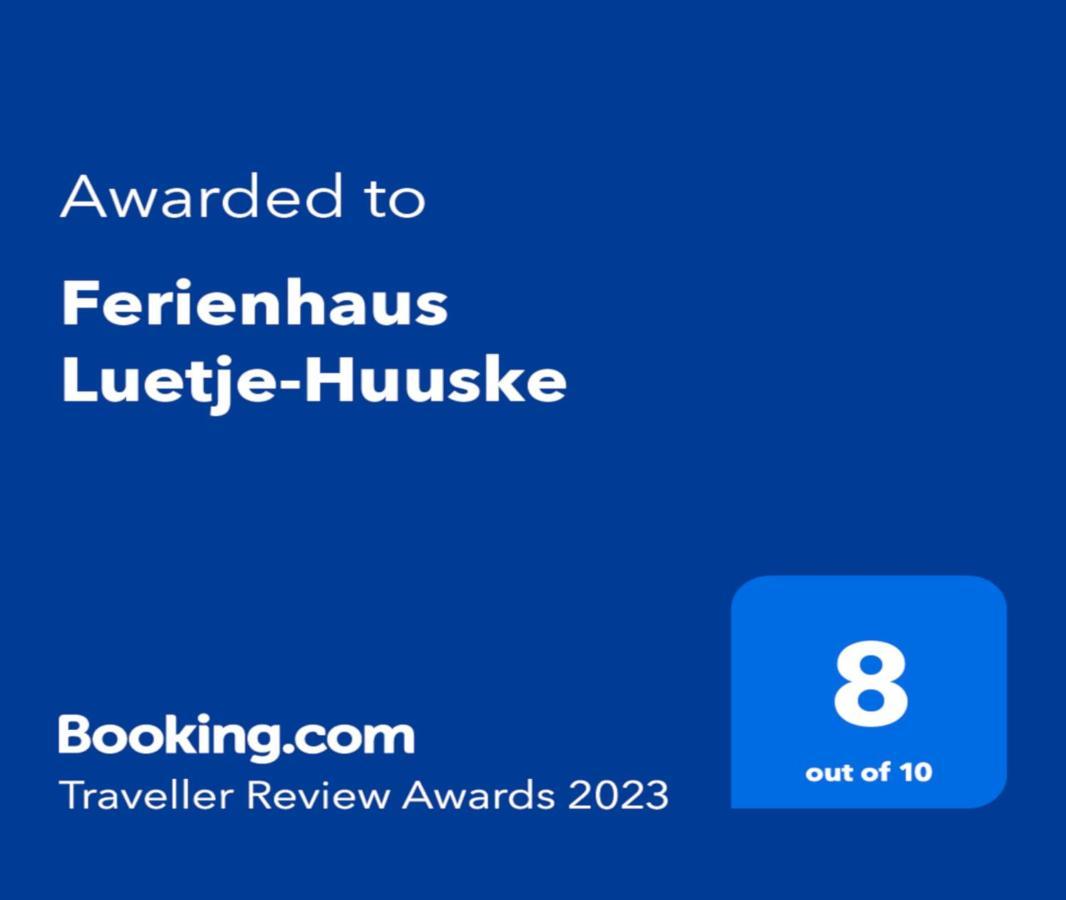 Ferienhaus Luetje-Huuske Krummhörn 外观 照片