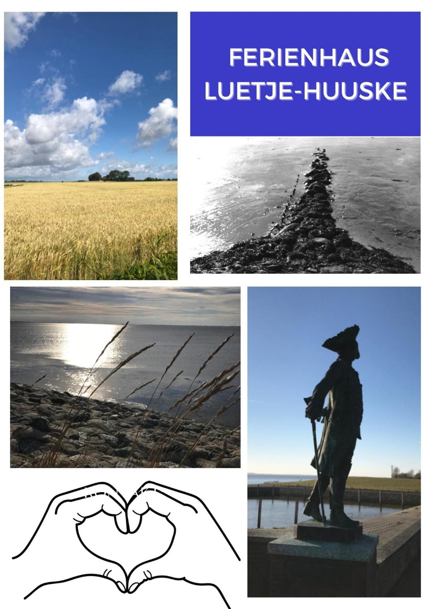 Ferienhaus Luetje-Huuske Krummhörn 外观 照片